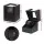 Embellir Automatic Watch Winder Box - Quiet Motor, Carbon Fibre Black, Single Watch, 12.2x12.8x16cm, Battery/AC Powered