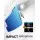 Outdoor Master Hawk II Polarised Sports Sunglasses UV400 TR90 Revo Blue Category 3 White Frame