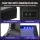 Embellir Automatic Double Watch Winder Box with LED, Ultra Quiet Motor, Faux Leather, 34x24x18cm, Black