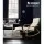 Artiss Bentwood Rocking Armchair Set with Footstool - 100% Cotton Beige Fabric, Durable Birch, High-Density Foam