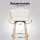 Artiss Ricardo Bar Stools, Bentwood & PU Leather, 66cm Seat Height, White, Set of 4 - Swivel & Contemporary Design