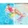 Bestway Inflatable Pool Float Lounge Seat with Pillow Bed, Sturdy Vinyl, 147x84x58cm, Leak-Proof Chambers, Repair Kit