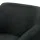 Artiss Aston Tub Accent Chair, Faux Linen, Charcoal, 67x70x82cm, High Resilience Foam, Crisscross Base, 1-Year Warranty