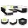 Gardeon 11PC Outdoor Furniture Set - UV-Resistant Wicker Sofa with Removable Covers, Tempered Glass Table, Storage Cover
