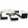 Gardeon 13-Piece Outdoor Furniture Set: Wicker Sofa Lounge with Cushions, UV-Resistant, Aluminium Frame, 11-Seater