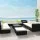 Gardeon 13-Piece Outdoor Furniture Set: Wicker Sofa Lounge with Cushions, UV-Resistant, Aluminium Frame, 11-Seater