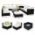 Gardeon 13-Piece Outdoor Sofa Set - UV-Resistant Wicker, Aluminium Frame, Glass Top, Cushions, Water-Resistant Cover