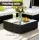 Gardeon 13-Piece Outdoor Sofa Set - UV-Resistant Wicker, Aluminium Frame, Glass Top, Cushions, Water-Resistant Cover