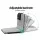Artiss 4X Velvet Grey Floor Lounge Sofa Bed - Adjustable, Foldable, with Headrest & Storage, 150KG Capacity