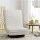 Artiss Floor Lounge and Round Coffee Table Set with Charging Station White 150kg and 35kg Capacities