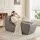 Artiss Grey Ergonomic S-Curve Chaise Lounge Floor Lounger Adjustable Headrest Lumbar Support 150x58x72cm