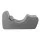 Artiss Grey Ergonomic S-Curve Chaise Lounge Floor Lounger Adjustable Headrest Lumbar Support 150x58x72cm