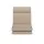 Artiss 2X Floor Chair Sofa Linen Beige - 5 Reclining Positions, Foldable Design, Faux Linen Fabric, 122cm x 50cm x 14cm