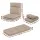Artiss 4X Floor Chair Sofa in Linen Beige - Versatile Recliner with 5 Positions, Durable Steel Frame, Easy Storage