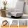 Artiss 4PCS 360-degree Swivel Adjustable Foldable Floor Lounge Chairs Grey Pack of 4 Comfortable Seating