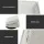 Artiss Floor Lounge Sofa - White Foldable Swivel Chair, Faux Linen, 360° Rotatable, High Resilience Cushion, 45x55x57cm