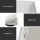 Artiss 2-Pack Swivel Foldable Floor Chairs, White Faux Linen, 360° Rotating, High Resilience Cushion, Steel Frame