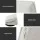 Artiss 4X Floor Chair Lounge Sofa - Swivel, Foldable, White Faux Linen, 360° Rotation, Heavy-Duty Steel, Easy Storage