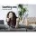 Artiss Lounge Sofa Bed, Faux Linen Fabric, 2-Seater, Grey, 167x95x13cm, Adjustable Comfort, Easy Storage