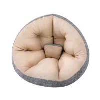 Artiss 4-in-1 Foldable Floor Lounge Sofa Bed Chair, Washable Beige, Versatile & Stylish, 1-Year Warranty