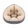 Artiss 4-in-1 Foldable Floor Lounge Sofa Bed Chair, Washable Beige, Versatile & Stylish, 1-Year Warranty