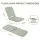 Artiss Floor Chair 5 Position Adjustable Foldable Green Denim Lazy Sofa with Washable Cover
