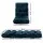 Artiss Adjustable Floor Lounge Sofa Bed - Navy Flannel Fabric, 14 Positions, Steel Frame, Cushioned Comfort, 96cm x 42cm