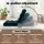 Artiss Adjustable Floor Lounge Sofa Bed - Navy Flannel Fabric, 14 Positions, Steel Frame, Cushioned Comfort, 96cm x 42cm