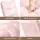 Artiss 2PCS Adjustable Floor Lounge Sofa Bed - Pink Flannel Fabric, Sturdy Steel Frame, 14 Positions, 96x42x13cm