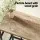 Artiss Floor Lounge and Coffee Table Set White Swivel Foldable Sofa Chair 150kg Walnut C-Shaped Side Table