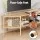 Artiss Swivel Floor Chair and 148cm TV Entertainment Unit Set with Storage Shelf White Pine 360-Degree
