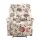 Artiss Stretch Kids Recliner Cover 4-Piece Floral Printed Polyester Slipcover Protective Fit 4pcs (Kids)