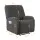 Artiss Recliner Chair Cover with Storage Side Pocket High Stretch Machine Washable Grey Fabric