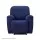 Artiss Recliner Chair Cover, Velvet, 1-Seater, Navy, Luxurious Comfort, Anti-Slip, Machine Washable, Easy Fit