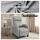 Artiss Grey Fabric Massage Recliner Chair – Small Recliner Sofa for Adults with 2-Point Massage, Adjustable Backrest