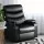 Artiss Erika Black Leather Recliner Chair with 360° Tray Table - Ultimate Comfort & Style for Any Room