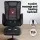 Artiss 2X Black Recliner Chair & Ottoman: Heated Massage, PU Leather, 135° Recline, 5-Point Intensity, Ergonomic Comfort