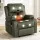 Artiss Heated Massage Recliner Chair Velvet Green, 8-Point Massage, Phone Holder, USB Ports, 150kg Weight Capacity