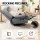 Artiss Manual Swivel Rocker Recliner with USB Ports - PU Leather, 100x90x96cm, 360° Rotation, Grey, Multi-Function Chair