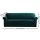 Artiss 4-Seater Velvet Sofa Cover in Agate Green - High Stretch, Anti-Slip, Machine Washable, All-Round Protection
