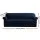 Artiss 4-Seater Sofa Cover - Stretchable Crystal Velvet, Sapphire, Anti-Slip, Machine Washable, All-Round Protection