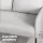Artiss Kane 2-Seater Armchair Sofa, Grey Linen Upholstery, Metal Frame, Plush Cushions, 250kg Capacity, Modern Design