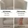 Artiss Abby Armchair Tub Chair Beige Faux Linen, Full Size, Thick Foam Padding, Rubber Wood Legs, 70x64x67.5cm
