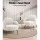 Artiss Hanes White Sherpa Boucle Armchair – Luxurious Upholstery, 64x70x74cm, Sturdy Steel Legs, 150kg Capacity