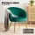 Artiss Eloise Velvet Armchair Green with Extra Wide Back, High Resilience Foam and Golden Splayed Legs