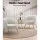 Artiss Carneiro Armchair Lounge Chair - White Sherpa Boucle, Steel Legs, 70cm, Premium Comfort, 150kg Capacity