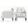 Artiss Linen Fabric Accent Armchair Lounge Chair with Curved Armrests and Extra-Thick Cushion Beige