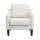 Artiss Linen Fabric Accent Armchair Lounge Chair with Curved Armrests and Extra-Thick Cushion Beige