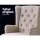 Artiss Rocking Chair Armchair, Faux Linen Fabric, Beige, 104x82.5x72cm, Convertible Design, Tufted Wingback Comfort