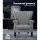 Artiss Armchair, Faux Linen Wingback, Full-Size, Grey, 76x75x93cm - Timeless Design with Button Studs & Comfort Padding